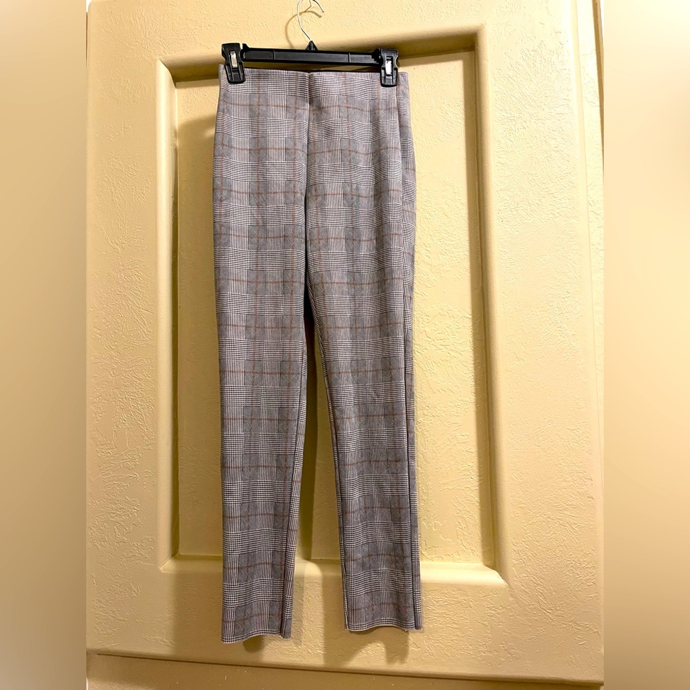 Zara Gray Pattern Pants Size S